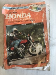 Honda CB250 CB400 Shop Manual