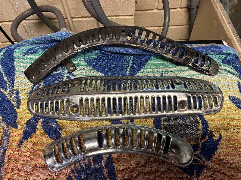 Honda Trail Exhaust Heat Shields